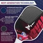 New  Lightweight Pickleball Paddle With Carbon Fiber Surface   Honeycomb Core