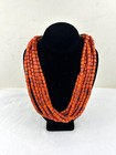 Antique Nepal Sherpa Coral Necklace