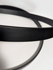 Sjc Pathfinder Bass Drum Hoops 22  - Matte Black - Maple mahogany