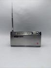 Vintage Panasonic Am fm Radio Model Rf-800 W  Leather Case  Works Great