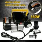 16gpm 550w Oil Diesel Fuel Transfer Pump 110v Ac Self Priming  60l min Oil Pump