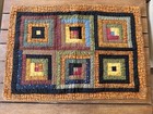2 Signed Donna Sharp Midnight Bear Pillow Shams 100  Cotton Cabin Lodge Std