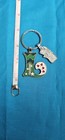 Singapore Travel Souvenir Metal Keyring - Letter L Stars Hearts   Merlion Charm