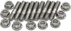 Exhaust Manifold Stud Kit 9 Pcs 304 Stainless Steel Exhaust Manifold Bolts For H