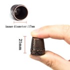20pcs Sewing Thimbles metal Thimbles For Hand Sewing Finger Protector quilting