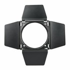 Godox Bd-04 Barn Door Honeycomb Grid Color Gel Filter For Monolight Strobe Head
