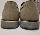 Alpine Swiss  Mens Dress  Gray Genuine Suede Wingtip Brogue Lace Up Oxfords Sz 9