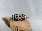 Authetic Energy Tibetan Old Agate Dzi Beads Amulet For Pendant Tibet Gzi Bead A