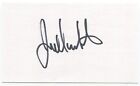 Juli Inkster Signed 3x5 Index Card Autographed Golf Lpga World Golf Hall Of Fame