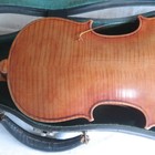 Vtg   Antique 4 4 Size Stradivarius Copy Violin Germany Made  read 