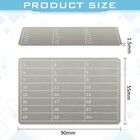 Steel Wallet Crypto Seed Storage Plates 4 Pcs Cryptocurrency Backup Bitcoin
