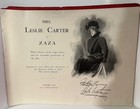 Rare Mrs Leslie Carter As Zaza 1899 Broadway Play Book With Engravings