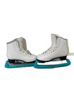        Glacier By Jackson Ultima 350 Figure Ice Skates Girl   s Sz 3 White