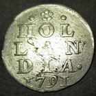 Certificate Authenticity 1791 Dutch Colonial New York Silver Lion Dime Hollandia