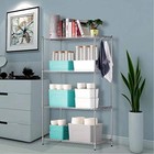 Wire Shelf Clips Shelving Split Sleeves Lock Metal Rack Fits 1  Post 54-pack