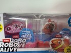 Robo Alive Robo Fish Robotic Swimming Fish Orange Blue Water Activated 2 Pk Toy