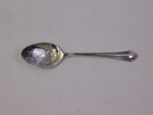 Vintage Sterling Silver Newark Nj Broad St Military Park Souvenir Spoon 11 5g