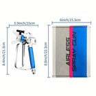 33 Pcs Airless Paint Sprayer Gun Kit  3600 Psi  50ft High-pressure Hose  6 Spray