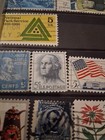 5 Cents Postage Stamps Vintage George Washington 