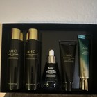 A h c Black Caviar Skin Care Set Toner Lotion Ampoule Cream Hyaluronic Acid