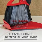 O-cedar Pet Pro Powercorner Broom  Broom With Step-on Dustpan