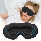 Travel 3d Eye Mask- Soft Padded Shade Cover For Perfect Sleep  Stress-free Rest
