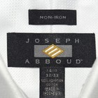 Nwt Joseph Abboud 14 5 32 33 White Dobby Weave Non Iron Tuxedo Dress Shirt Y3j0