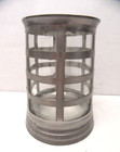 Vintage Mug Tankard Heavy Pewter And Glass Lattice  See Pics   Mug Stein Beer   