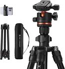 K f Concept 70in Camera Tripod Lightweight Travel Dslr Tripod W  360   Ball Head