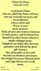Pope St  John Xxiii Prayer- Relic Laminated Holy Card - Blessed By Pope Francis 