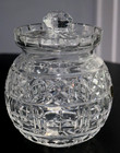 Waterford Crystal Artisan Round Biscuit Barrel Cookie Jar Nib 2000 14488 W  Coa