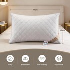1 2 4 Pack 800g Queen Hotel Pillows  Down Alternative Pillows For Side Sleepers