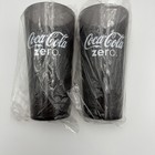 2 Pack Coca-cola Zero Sugar Black 24oz Plastic Tumblers Restaurant Plastic Cups