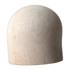 Vintage Balsa Wood Hat   Millinery  22  796 Form Hatters Head 