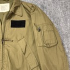 Vintage 1983 Us Army Nomex Flight Jacket Hawaii Fire Rescue Patch Medium Long