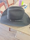 Worn Once Cody James 3x Wool Blend Casino Cowboy Hat Black With Box 7  1 4