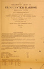 1854 Nautical Map   Chart U s  Coast Survey  Preliminary Chart Gloucester Harbor