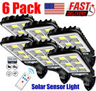 1200w Outdoor Led Solar Street Wall Light Pir Motion Sensor Garden Security Lamp