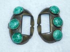 Vintage Art Deco Belt Buckle Ends Links