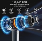 Negative Ionic Hair Dryer  110 000rpm High Speed Blow Dryer travel Hair Dryer