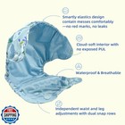 Bisenkid Waterproof Cloth Diaper Cover Reusable Swim Diaper - Adj