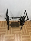 Vintage Cast Iron Sewing Table Base Metal Treadle Machine Stand Industrial Black