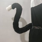 Faux Fur Cat Tail Costume Bendable Poseable Party Cosplay Prop 50cm 70cm 80cm