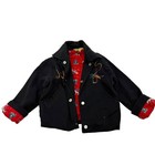 Vintage 70 s Esskay Jacket Toddler Boys Western Cowboy Embroidered Flannel Lined