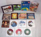 Vintage Computer Mix Games Pc Lot Of 14  1 Office Suite 2 0 Software Cd dvd Rom