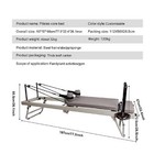 New Foldable Pilates Reformer Machine Pilates Reformer Workout Machine 300 Lbs