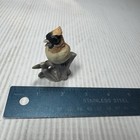 American Goldfinch Bird Figurine On Branch