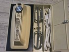 Vtg Mcm 70s Sears Wall Mount Kitchen 12 Speed Hand Mixer Vegetable Herbs Working
