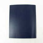 Set Of 5 Blue Spine Clear Front Report Protectors 11x9 Used