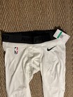 Nike Pro Mens Basketball Compression Base Layer Tights White black Xl Dn1548-100